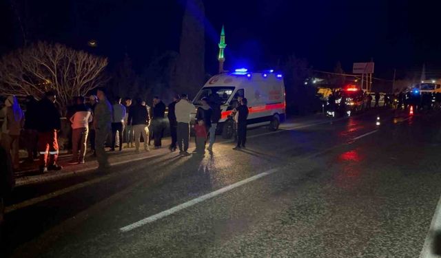 Adıyaman’da otomobil yayaya çarptı: 1 ölü, 2 yaralı