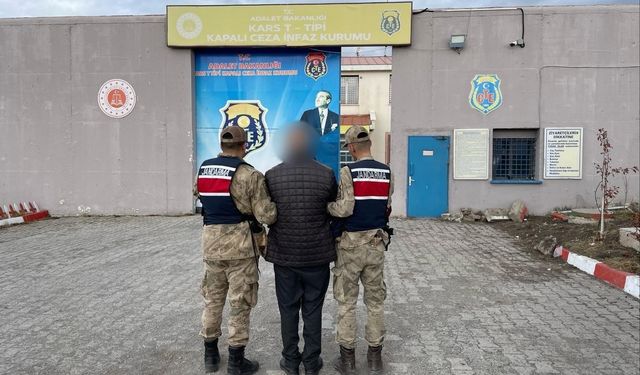 Akyaka’da 7 yıl hapis cezası bulunan 1 kişi yakalandı