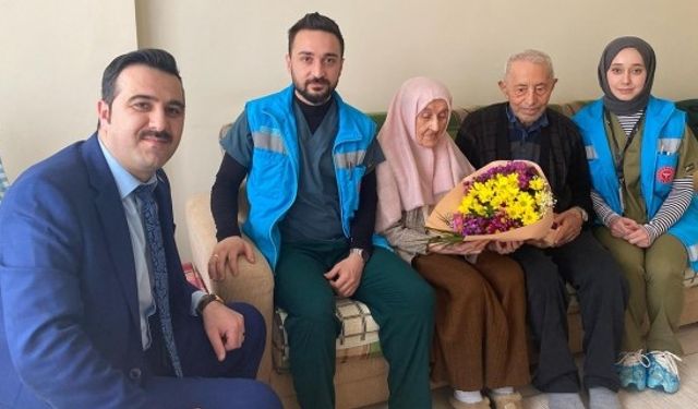 Alaca’da yaşlılar unutulmadı