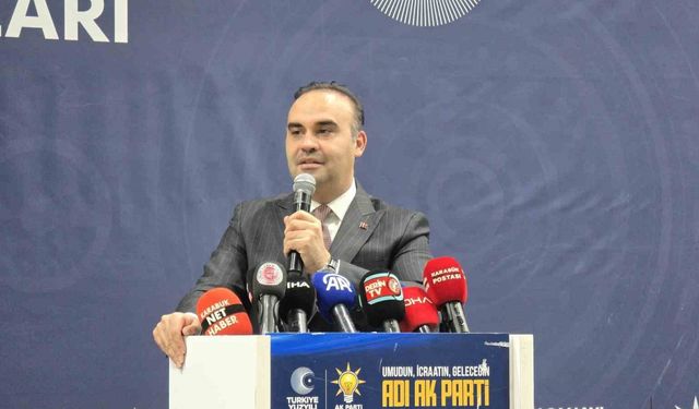 Bakan Kacır: "2030 Sanayi ve Teknoloji Strateji Belgesi ile yeni yatırım teşvik sistemi devreye alınacak"