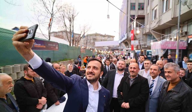 Başkan Özdemir’den pazar ve esnaf ziyareti