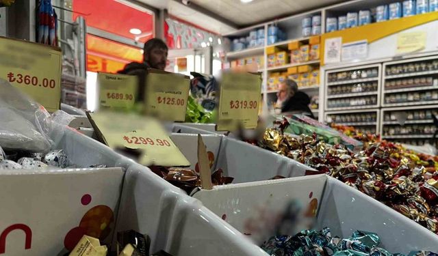 Bayburt’ta bayram şekerleri tezgâhlarda yerini aldı
