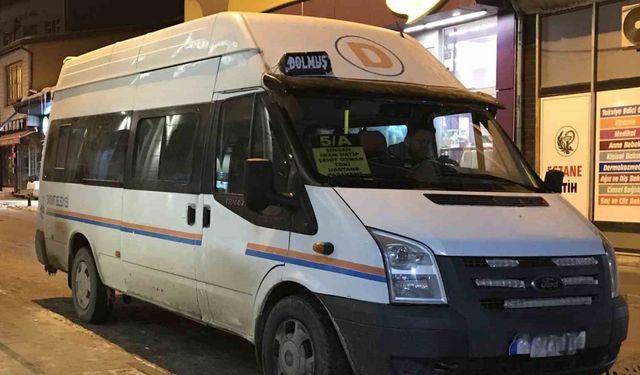Bayburt’ta dolmuşlar için yeni dönem başladı nakit ödeme kaldırıldı