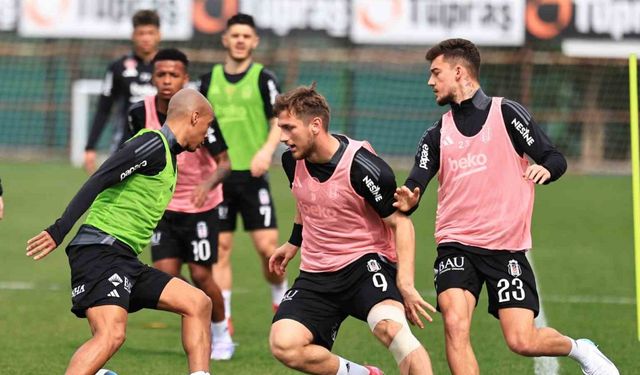 Beşiktaş, Konyaspor maçının hazırlıklarına devam etti