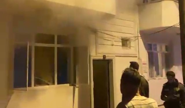 Biga’da yanan ev hasar aldı