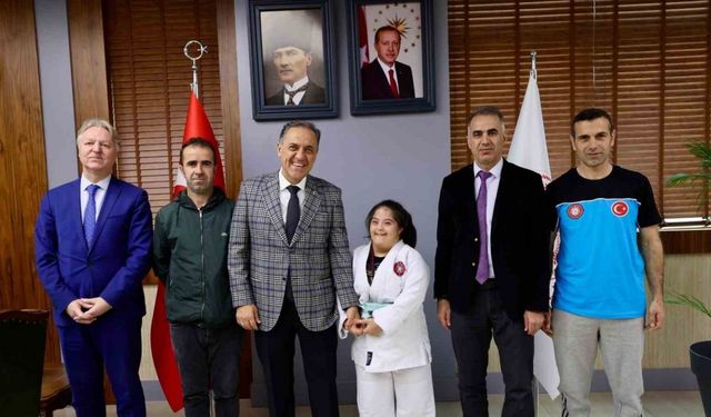 Bingöllü down sendromlu Bürkek ve Budak’tan önemli başarı