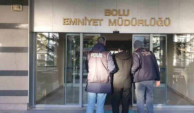 Bolu’da son 1 haftada 7 şüpheli tutuklandı