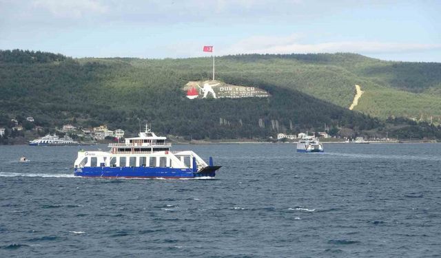Bozcaada ve Gökçeada’ya bazı feribot seferleri iptal edildi