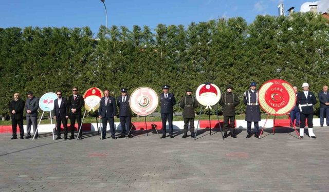 Çanakkale şehitleri Uşak’ta törenle anıldı