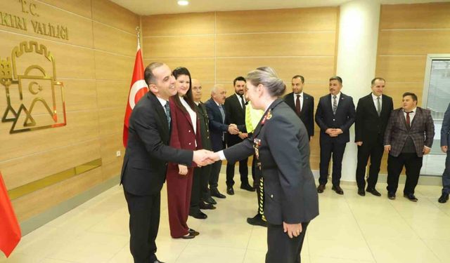 Çankırı protokolü bayramlaştı