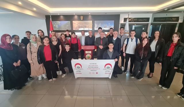 ÇEDES öğrenci gruplarından Orman Bölge Müdürlüğü’ne ziyaret