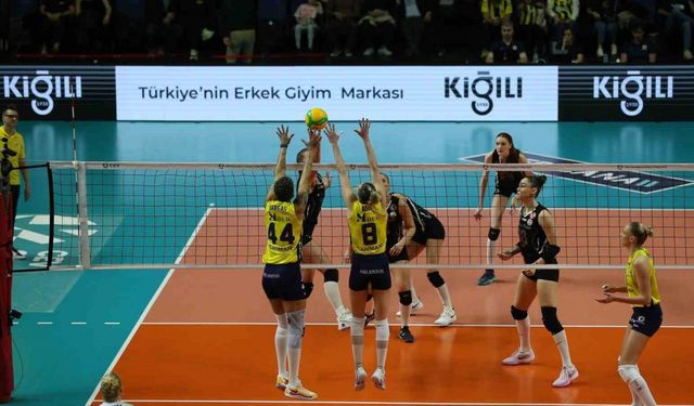 CEV Şampiyonlar Ligi’ndeki Türk derbisinde kazananı altın set belirledi