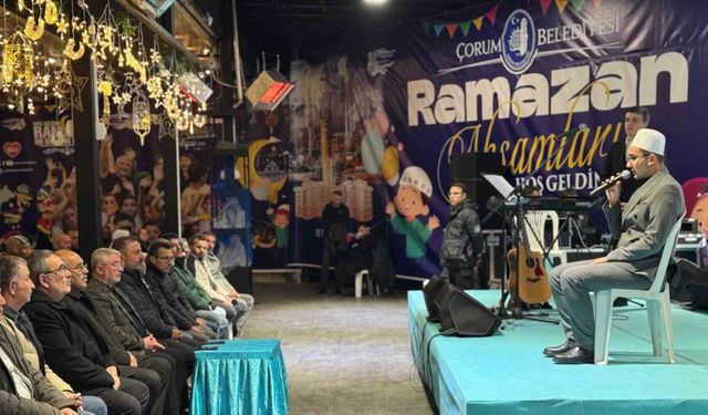 Çorum’da Ramazan akşamlarında müzik ve maneviyat buluşması