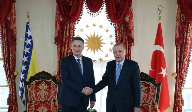 Cumhurbaşkanı Erdoğan, Bosna Hersek Devlet Başkanlığı Konseyi Üyesi Becirovic’i kabul etti