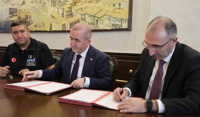 Elazığ’da ‘Afet Eğitim İşbirliği’ protokolü imzalandı