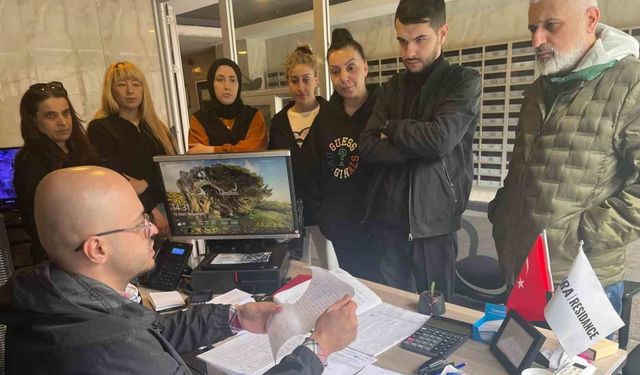 Eski yönetim siteyi devretmedi, yeni yönetici ve kat maliklerini darp etti: O anlar kamerada