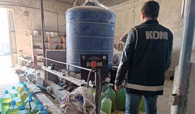 Iğdır’da 517 litre kaçak akaryakıt ele geçirildi