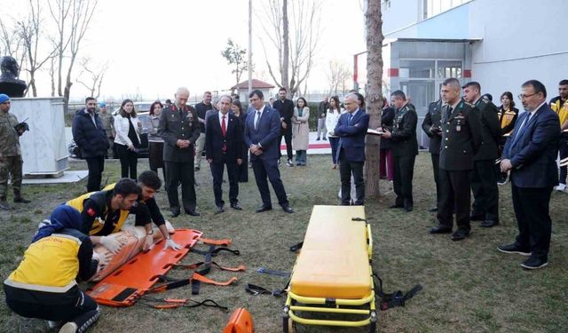 Isparta’da askeri yaralanmalara karşı simülasyonlu eğitim dönemi başladı