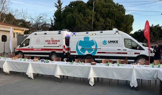 İstanbul İl Sağlık Müdürlüğü’nce 112 Acil Sağlık çalışanlarıyla iftar programı