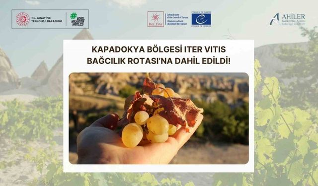 Kapadokya Bölgesi Iter Vitis Bağcılık Rotası’na dâhil edildi
