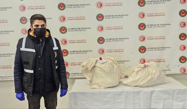 Kapıkule’de 44 kilo uyuşturucu ele geçirildi