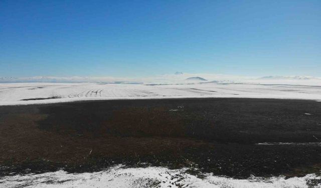 Kars Kuyucuk Kuş Gölü bataklığa döndü