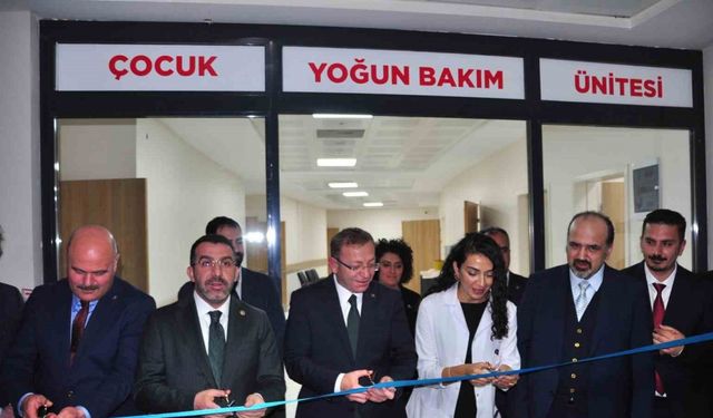Kars’ta Çocuk Yoğun Bakımı açıldı