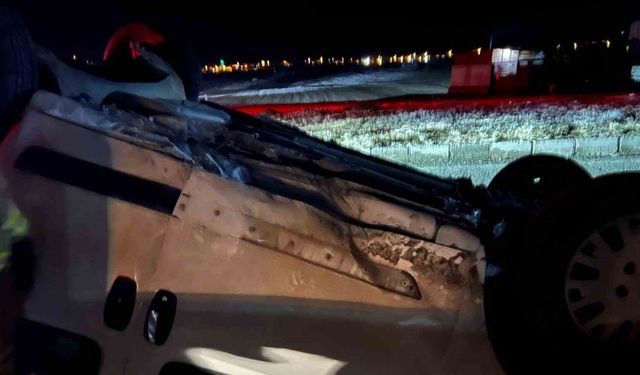 Kars’ta trafik kazası: 3 yaralı