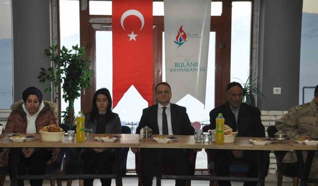 Kaymakam Koşansu, şehit ve gazi aileleriyle iftarda buluştu