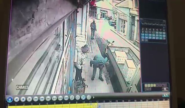 Kedinin tezgahtan balık alması kamerada