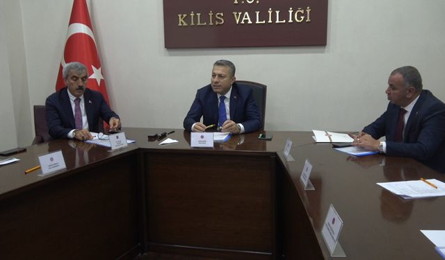 Kilis’te İl genel koordinasyon toplantısı düzenlendi