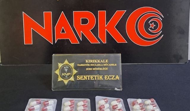 Kırıkkale’de uyuşturucu operasyonu: 2 şahıs tutuklandı