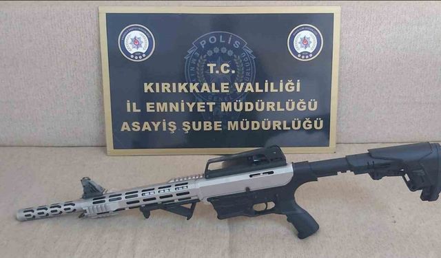 Kırıkkale’de yasa dışı silah operasyonu: 1 gözaltı