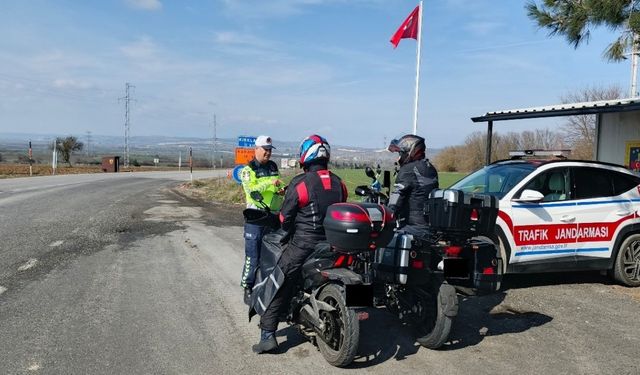 Kırklareli’nde trafik denetimi: 290 sürücüye işlem yapıldı