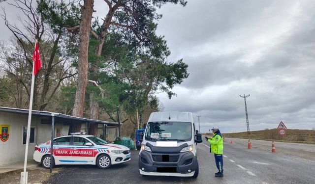 Kırklareli’nde trafik denetimi: Bin 788 sürücüye işlem yapıldı