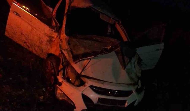 Kırklareli’nde trafik kazası: 1 ölü, 1 yaralı