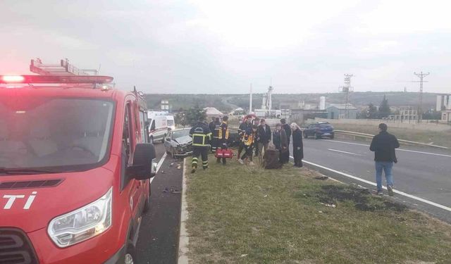 Kırklareli’nde trafik kazası: 2 yaralı