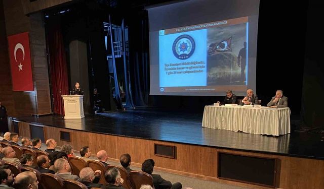 Küçükçekmece’de huzur ve değerlendirme toplantısı yapıldı