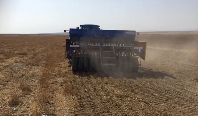 Kulu’da baklagiller ekimi başladı