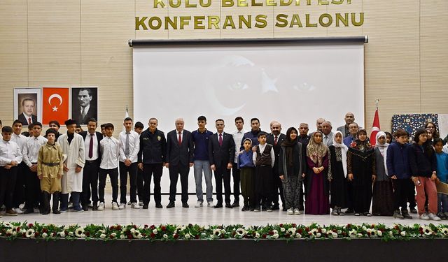 Kulu’da İstiklal Marşı’nın kabul yıldönümü programı