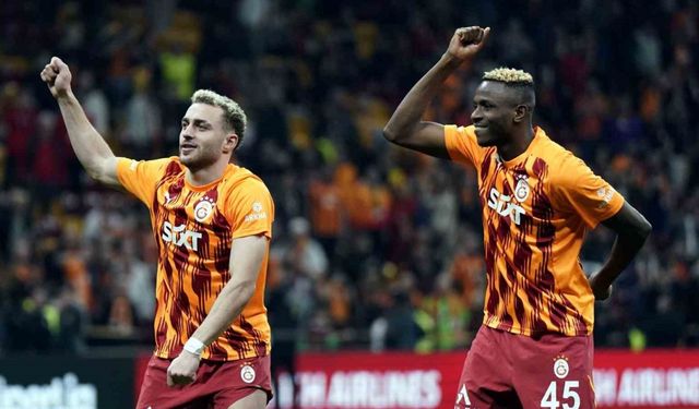 Maç sonu 3’lüsü Osimhen ve Barış Alper’den