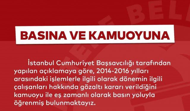 Maltepe Belediyesi’nden operasyon açıklaması