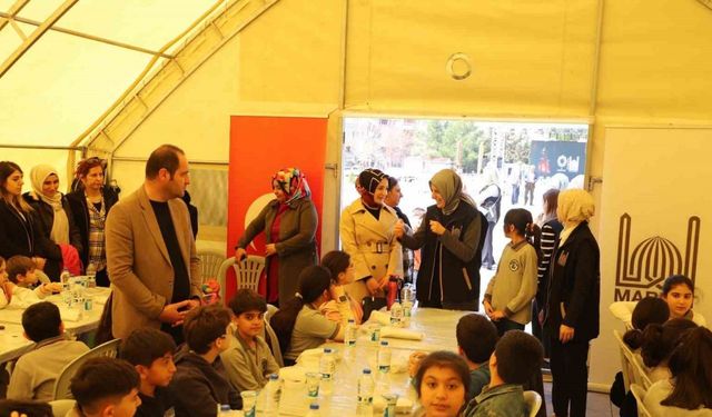 Mardin Büyükşehir Belediyesinden çocukları oruca alıştırma etkinlikleri