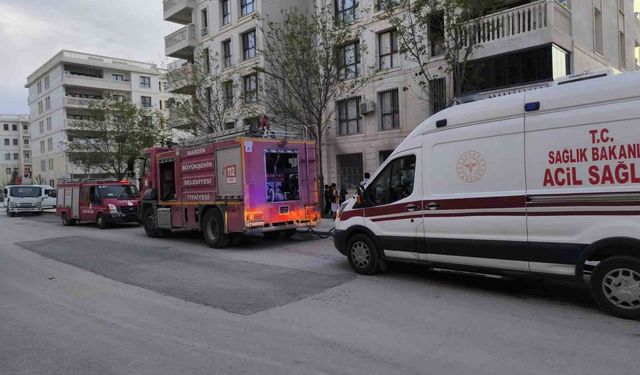 Mardin’de ev yangını: 5 kişi dumandan etkilendi