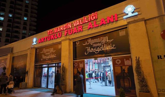 Mardin’de "Ramazan Sokağı"na vatandaşlardan yoğun ilgi