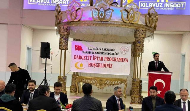 Mardin’de sağlık çalışanları iftarda bir araya geldi