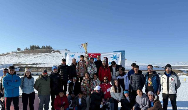 Muşlu kayakçılar, Biathlon Türkiye Şampiyonası’nı 6 madalya ile tamamladı