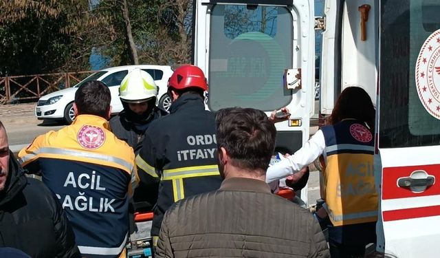 Ordu’da çocuk futbolcuları taşıyan minibüs kaza yaptı: 7 yaralı