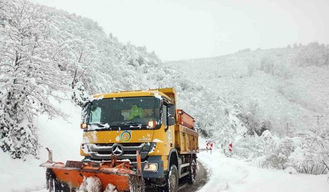 Ordu’da karla mücadele yeniden başladı