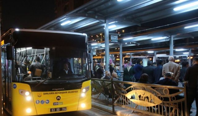Şanlıurfa’da Ramazan Bayramı’nda ulaşım 3 gün boyunca ücretsiz